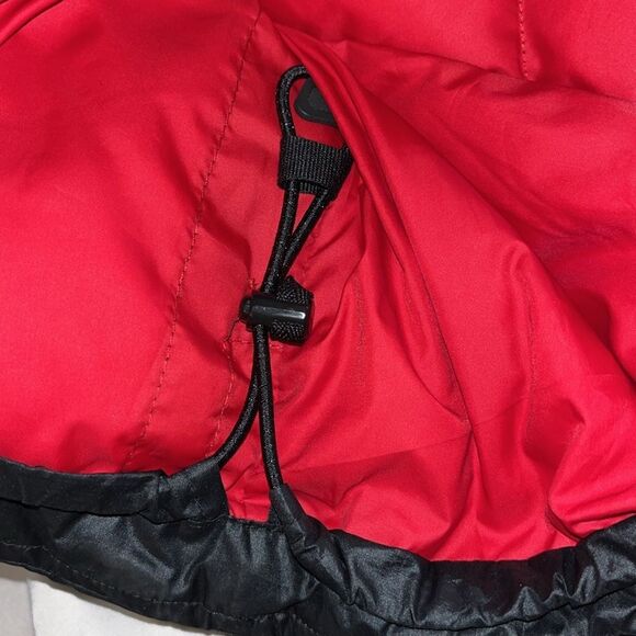 Black Red Nike Air Jordan Swingman Jumpman Down Puffer Puffy Vest Zip Jacket #15 - Picture 10 of 12